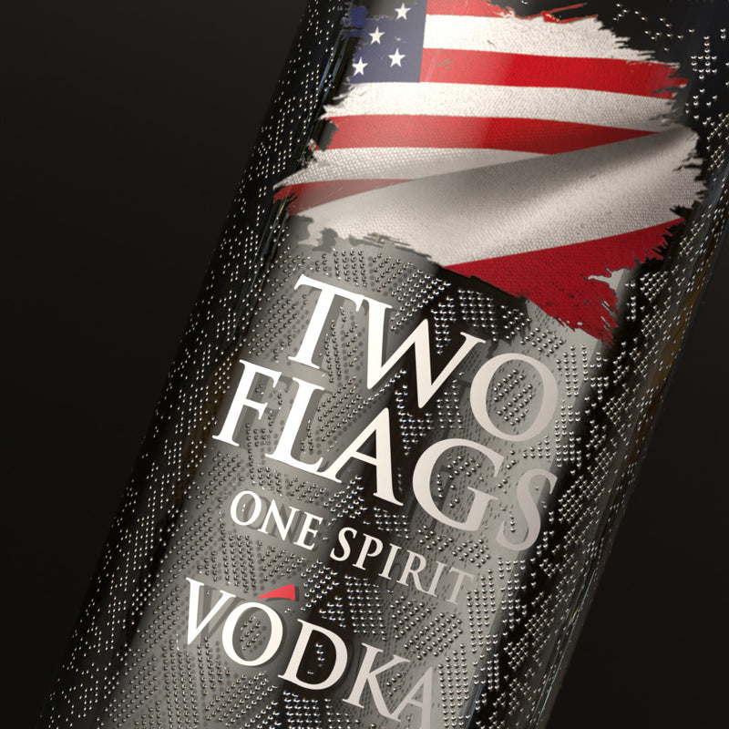 Two Flags Label