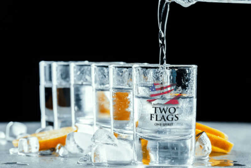 Two Flags Pour